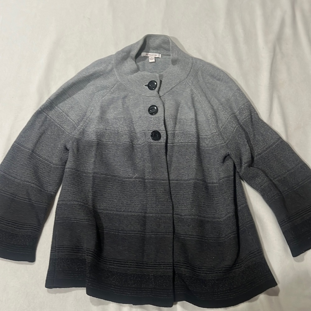 JM Collection 100% cotton coat